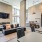 lounge with modern decor and ample seating