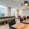 resident lounge with wooden tables