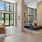 Resident lounge with ample lighting